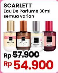 Promo Harga Scarlett Eau De Parfum All Variants 30 ml - Indomaret