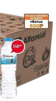 Promo Harga ALFAMIDI Air Mineral 550 ml - Alfamidi