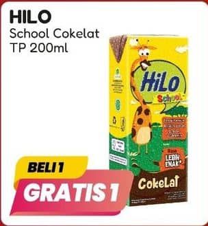 Promo Harga Hilo School Susu Bubuk Chocolate 250 gr - Alfamart