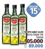 Promo Harga TROPICANA SLIM Extra Virgin Olive Oil 500 ml - LotteMart