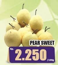 Pear Sweet per 100 gr Harga Promo Rp2.250