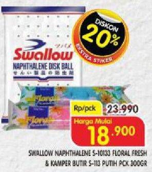 Promo Harga Napthalene S-10133 Floral Fresh / Kamper Butir S-113 300gr  - Superindo