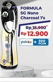 Promo Harga Formula Sikat Gigi Nano Charcoal Platinum Soft, Nano Charcoal Ultima Soft, Nano Charcoal Ultima Ultra Soft 1 pcs - Indomaret