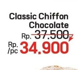 Promo Harga Chiffon Cake Chocolate  - LotteMart