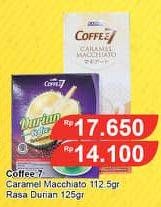 Promo Harga Coffee7 Durian 125 gr - TIP TOP