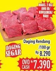 Promo Harga Daging Rendang Sapi per 100 gr - Hypermart