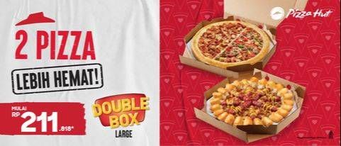 Promo Harga Pizza Hut Double Box Large  - Pizza Hut