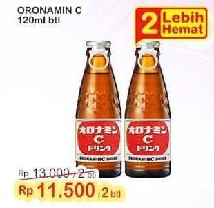 Promo Harga ORONAMIN C Drink per 2 botol 120 ml - Indomaret