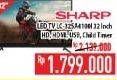 Promo Harga SHARP LC-32SA4100i | LED TV  - Hypermart