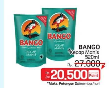 Promo Harga Bango Kecap Manis 520 ml - LotteMart