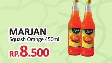 Promo Harga MARJAN Syrup Squash Orange 450 ml - Yogya