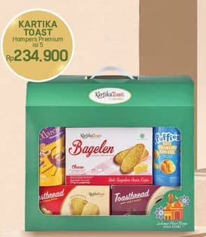 Promo Harga Kartika Toast Hampers 5 pcs - LotteMart