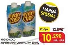 Promo Harga HYDRO COCO Minuman Kelapa Original 500 ml - Superindo