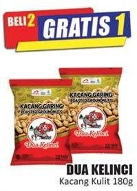 Promo Harga DUA KELINCI Kacang Garing Original 180 gr - Hari Hari