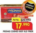 Promo Harga PRONAS Corned Beef 198 gr - Superindo