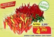 Promo Harga Aneka Cabe Merah/ Rawit  - Superindo