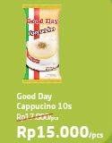 Promo Harga Good Day Cappuccino per 10 sachet - Alfamart