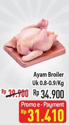 Promo Harga Ayam Broiler 800 gr - Hypermart