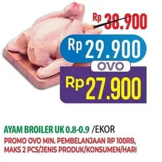 Promo Harga Ayam Broiler 800 gr - Hypermart