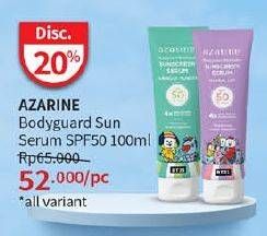 Promo Harga Azarine Body Guard Sunscreen All Variants 100 ml - Guardian