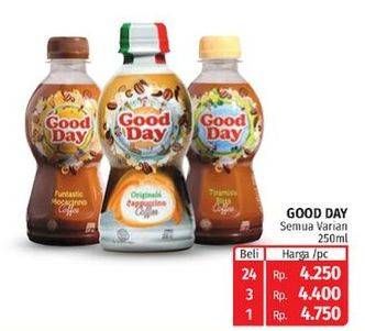Promo Harga Good Day Coffee Drink All Variants 250 ml - Lotte Grosir