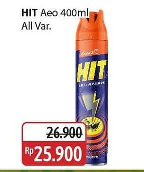 Promo Harga HIT Aerosol All Variants 400 ml - Alfamidi