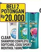 Promo Harga Clear Shampoo  - Hypermart