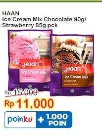Promo Harga Haan Ice Cream Mix Strawberry, Chocolate 85 gr - Indomaret