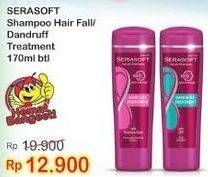 Promo Harga SERASOFT Shampoo Hairfall Treatment, Anti Dandruff 170 ml - Indomaret