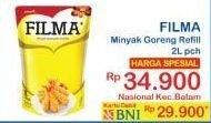 Promo Harga Filma Minyak Goreng 2000 ml - Indomaret