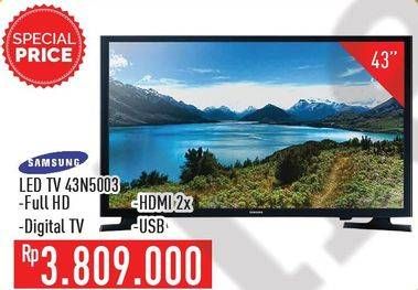 Promo Harga SAMSUNG UA43N5003 TV LED 43"  - Hypermart
