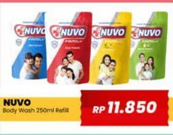 Promo Harga Nuvo Body Wash 250 ml - Yogya