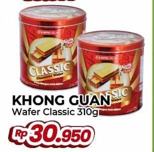 Promo Harga Khong Guan Classic Wafer 310 gr - Yogya