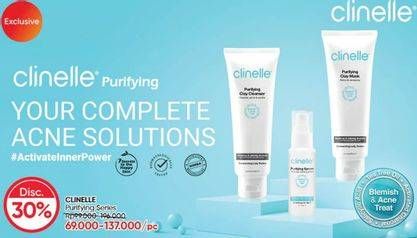 Promo Harga Clinelle Purifying Series  - Guardian