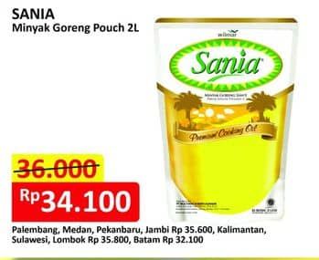 Promo Harga Sania Minyak Goreng 2000 ml - Alfamart