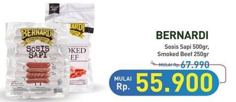 Promo Harga Bernardi Sosis Sapi/Smoked Beef  - Hypermart