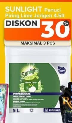 Promo Harga Sunlight Pencuci Piring Jeruk Nipis 100 4500 ml - Yogya