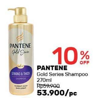 Promo Harga PANTENE Gold Shampoo 270 ml - Guardian