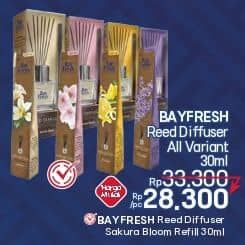 Promo Harga Bayfresh Reed Diffuser Regular All Variants 30 ml - LotteMart