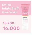 Promo Harga EMINA Bright Stuff Face Wash  - Alfamidi