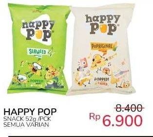Promo Harga Happy Pop Keripik Jagung All Variants 52 gr - Indomaret