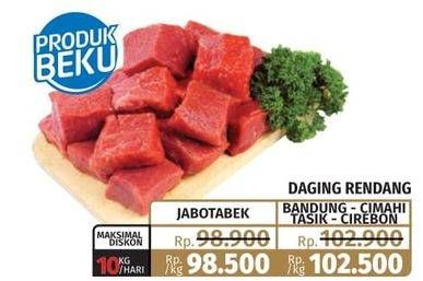 Promo Harga Daging Rendang Sapi  - Lotte Grosir