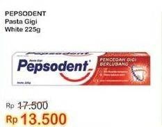 Promo Harga PEPSODENT Pasta Gigi Pencegah Gigi Berlubang White 225 gr - Indomaret