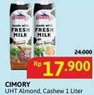 Promo Harga Cimory Susu UHT Almond, Cashew 1000 ml - Alfamidi