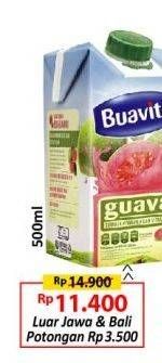 Promo Harga BUAVITA Fresh Juice 500 ml - Alfamart