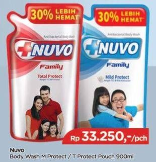 Promo Harga Nuvo Body Wash Mild Protect, Total Protect 900 ml - TIP TOP