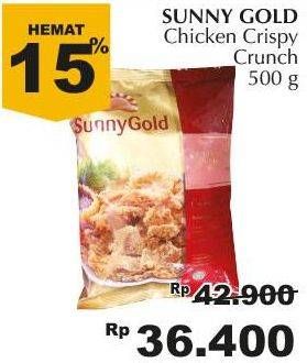 Promo Harga SUNNY GOLD Chicken Crispy Crunch 500 gr - Giant