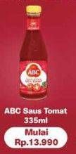 Promo Harga ABC Saus Tomat 335 ml - Hypermart