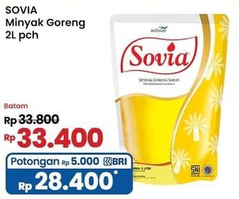 Promo Harga Sovia Minyak Goreng 2000 ml - Indomaret