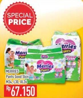 Promo Harga MERRIES Pants Good Skin M34, L30, XL26  - Hypermart